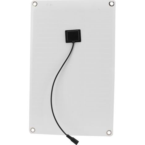 Chargeur de batterie solaire portable 15 W pour voiture, moto, camping-car, téléphone portable 12 V (1/5)
