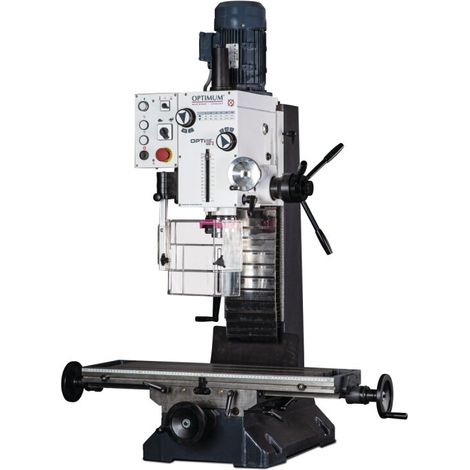Optimum Präzisions-Bohr-Fräsmaschine MB 4 (1/4)