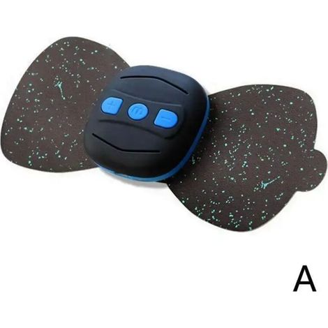 Mini masseur électrique EMS pour la nuque, patch de massage cervical, relaxation musculaire, soulagement des douleurs aux épaules, appareil portable pour le massage de la nuque-AquaForge