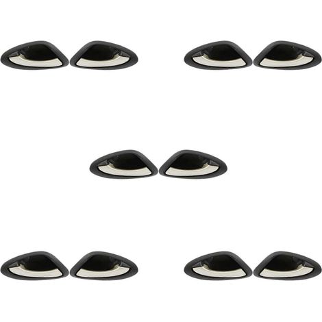 5 poignées de porte intérieures noires pour HONDA FIT JAZZ CITY GD 2003-2008 72160-SEN-H11 72120-SEN-H11 (1/5)