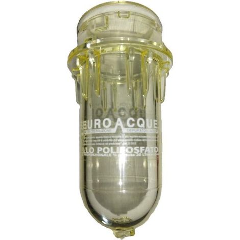 Bicchiere di ricambio filtro dosatore polifosfati per click001 Euroacque (1/2)