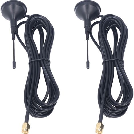 antennes à ventouse GSM mini magnétiques puissantes SMA GPRS 2G 3G pour la réception et la transmission des signaux (1/5)