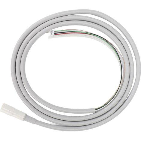 Détartreur dentaire avec câble silicone souple et résilient, adaptable à machine H9, hygiène bucco-dentaire professionnelle, flexible haute résistance. (1/5)
