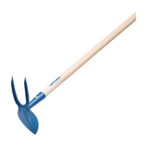 ZAPPETTA CUORE BIDENTE AGEF - ACCIAIO VERN/FAGGIO CM 120- 5 pezzi