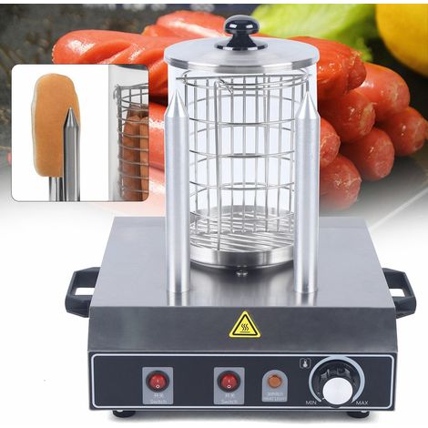 220V Würstchenwärmer Brotwärmer Würstchenkocher aus Edelstahl Würstchenwärmer, Hotdog-Würstchenwärmer Utensilien Würstchenwärmer