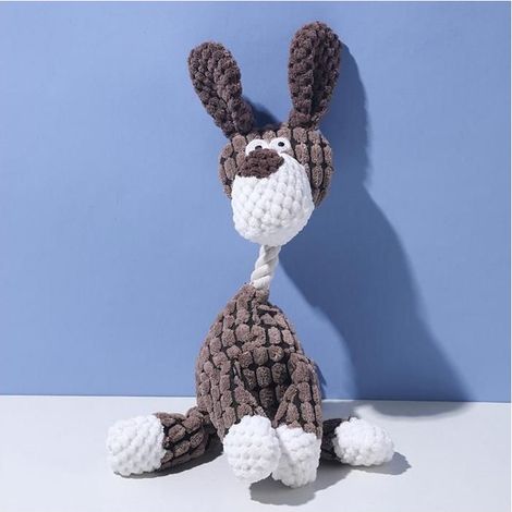 Jouet en peluche ultra-résistant pour chien 2026 - Jouet à mâcher interactif et couineur pour chiots et chiens adultes - Chein (1/5)
