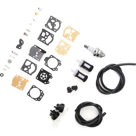 Kit de filtre de réparation de carburateur compatible avec les débroussailleuses STIHL FS36, FS40 et FS44 (pièce de rechange) (1/5)