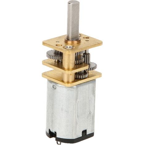Moteur Réducteur Métallique GA12-N20 DC 3V 15-1000RPM - Haute Qualité (1/5)