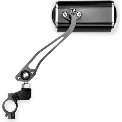 Espejo retrovisor para bicicleta, con soporte para manillar, espejo retrovisor gran angular giratorio de 360° para bicicletas de montaña, bicicletas de carretera y motocicletas. (1/5)