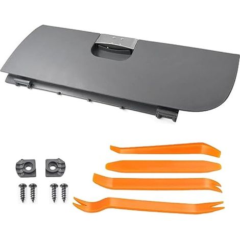 Tapa de guantera de repuesto adecuada con 4 herramientas para desmontar el embellecedor para vehículos con volante a la izquierda, compatible con Peugeot 107, Toyota Aygo y Citroën C1 (2005-2015). (1/5)