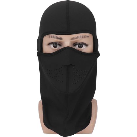 Masque facial magnétique ski homme hiver anti-froid protection visage vélo moto couvre-chef thermique coupe-vent (1/5)