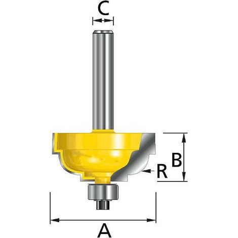 FRAISE A PROFILER D31.8 Q8 MAKITA D-11689