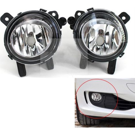 Feux antibrouillard pour BMW F30 et F35, grille de pare-chocs avant, feux antibrouillard longue portée 63177315559/63177315560