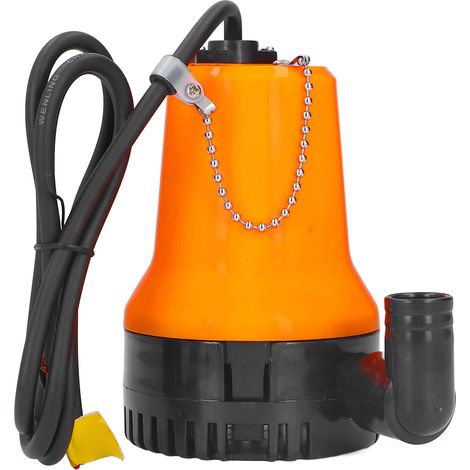 Extrem leise Mikro-Gleichstrom-Tauchpumpe, 70 l/h, 45 W, 24 V, hohe Förderhöhe für Aquarium, Teich und Fischbecken (1/5)