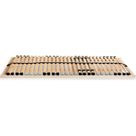 Cadre 28 lattes 160x200 ( 2 x 80x200 )en bouleau (1/5)