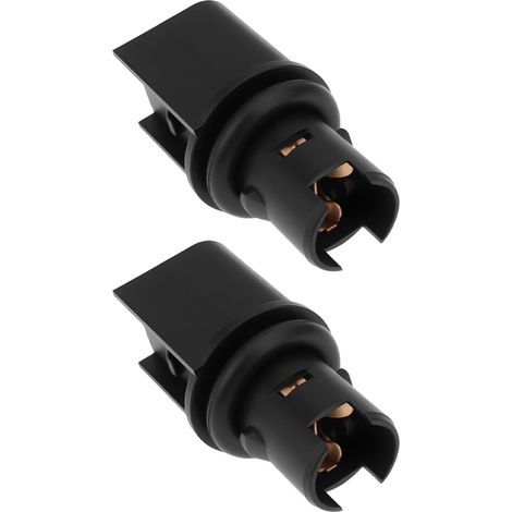 Set of 2 car front position indicator lamp sockets 6R3Z-13411-BA 6R3Z13411BA compatible with Ford Mustang 2005-2023 (1/5)