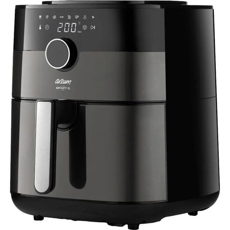 [NEUWERTIG] B-Ware Arzum Fritteuse Heißluftfritteuse Airfryer Timer 6 L überhitzungsschutz Silber