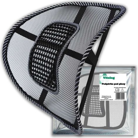 Coussin de soutien lombaire pour chaise de bureau ou voiture, résistant (1/5)