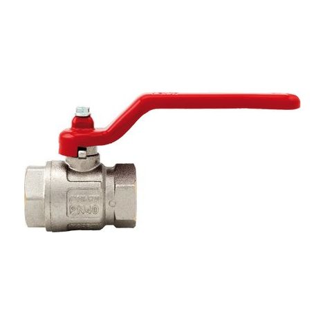 VALVOLE SFERA TOTALE + LEVA FF IDEAL 090 ITAP - OTTONE NICHELATO 1F- 2 pezzi