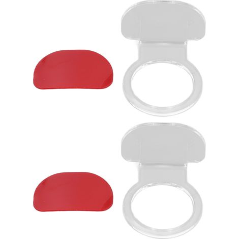 2 Pièces Support de Balle Acrylique Solide et Stable pour Tennis, Baseball ou Softball - Présentation Transparente (1/5)