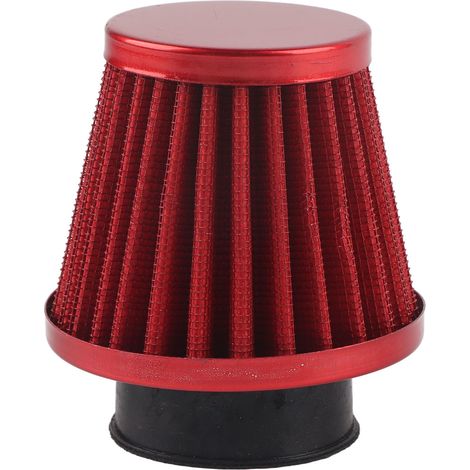 Filtre à air 38mm Kit d'admission pour Moto Tout Terrain Quad VTT Cross Pit Bike Rouge (1/5)