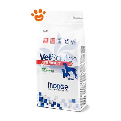 Monge Dog VetSolution Joint Mobility - Monge Dog VetSolution Joint Mobility - Sacco Da 12 Kg