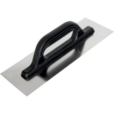 llana 320x130 talocha acero mango plastico negro cerrado ebertools eko