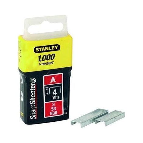 Punti metallici Stanley A 6 mm 1000