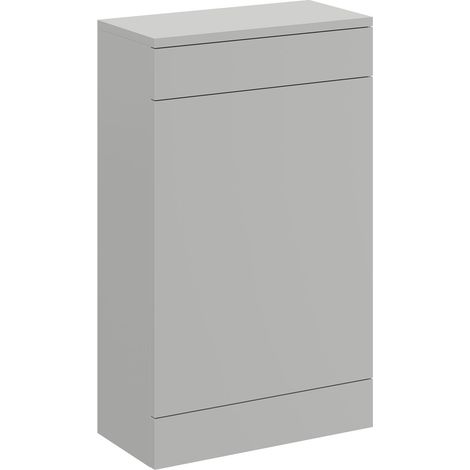 Napoli Gloss Grey Pearl 500mm Toilet Unit (1/5)