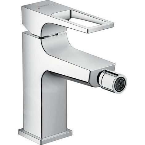 Hansgrohe Metropol - Mitigeur de bidet avec garniture de vidage push-open, chrome 74520000 (1/5)