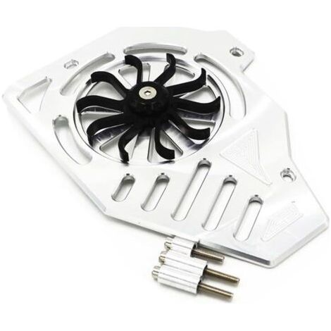 Garde de radiateur couverture de lame d’air de moto couverture de protection de bouclier de chaleur de radiateur couverture de radiateur bouclier de Grille de ventilateur rotatif pour PCX125 (1/5)