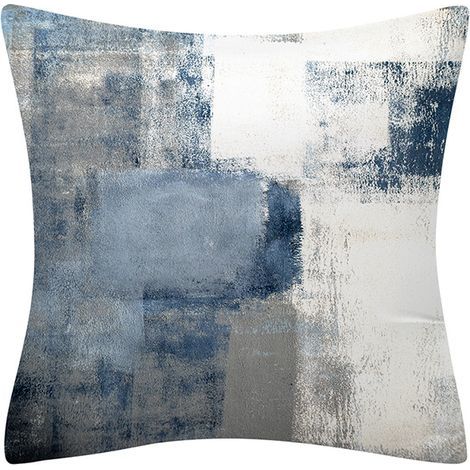 AIDUCHO Housses De Coussin 40x40cm Lot De 2 Housse De Coussin D'art Abstrait - Galerie Contemporaine Taie D'oreiller Décorative Pour La Chambre, Le Canapé Et Le Salon.26 (1/3)