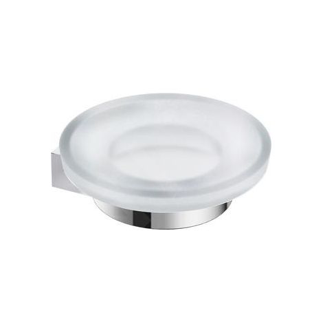 Jika Pure - Porte-savon, chrome/verre dépoli H3833B10040001 (1/2)