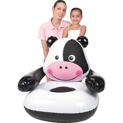 Poltrona gonfiabile mucca Bestway per bambini (1/3)