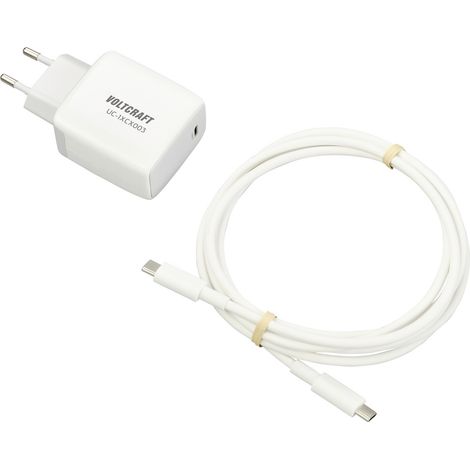 VOLTCRAFT UC-1XCX003 USB Ladegerät 45 W Innenbereich Ausgangsstrom (max.) 2.25 A 1 x 1x USB-C® GaN (1/5)