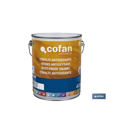Cofan Smalto antiruggine liscio all’acqua Vari colori Varie dimensioni