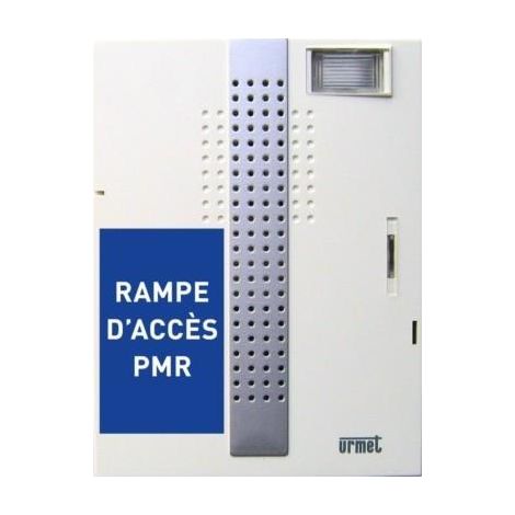 Signaletique pmr pour carillon URMET 43398 (1/2)