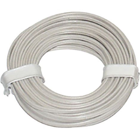 econ connect ZKL014WS5 Litze 2 x 0.14 mm² Weiß 5 m