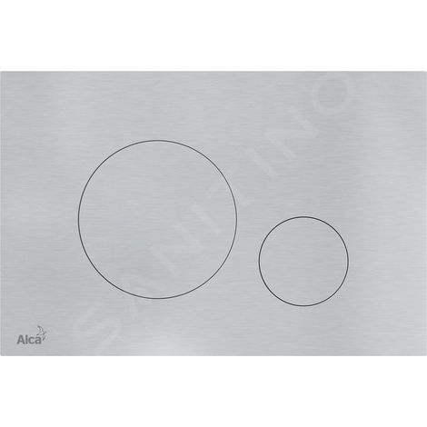 Alca Flat - Commande affleurante, acier inoxydable semi-mat/brillant TURN-INOX (1/2)