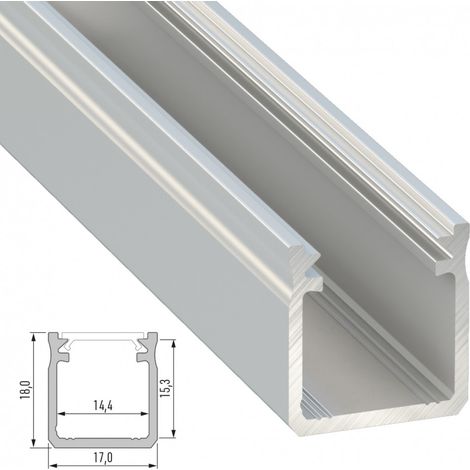 Perfíl Aluminio Tipo Y 2,02M