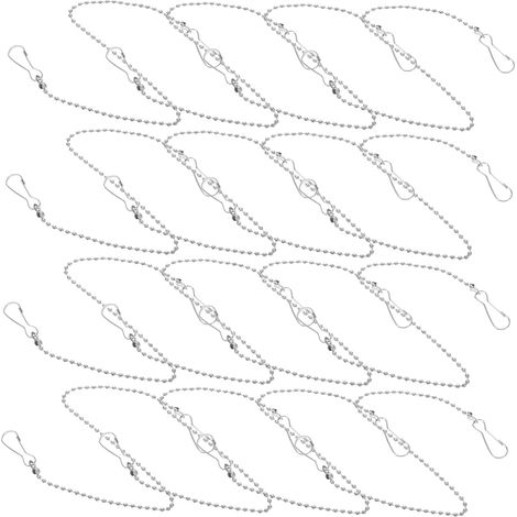 Hängekette aus Aluminiumlegierung 28 cm lang 20 Stück (1/5)