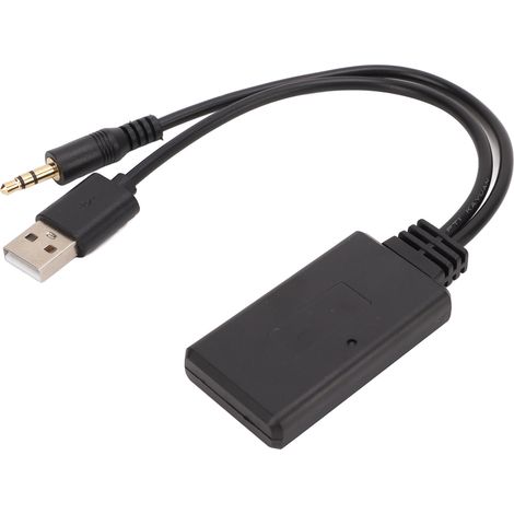 Récepteur Bluetooth 5.0 universel pour autoradio, adaptateur audio USB et câble auxiliaire pour voiture (1/5)