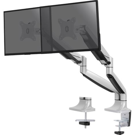 Support de bureau Full Motion pour 2 écrans PC 13"-32" (1/3)