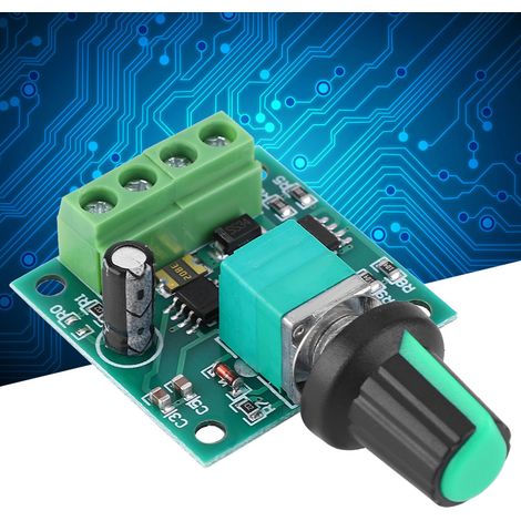 DC 1,8–12 V 2 A Niederspannungs-Drehzahlregler für Elektromotoren (PWM) – Werkzeugausrüstung (1/5)