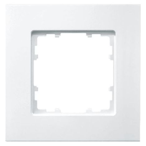Marco 1 elemento 90x90mm en blanco polar  Siemens Delta MIRO 5TG11110WH