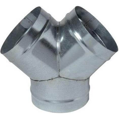 Culotte Simple à 90° : CS galva Ø 315mm