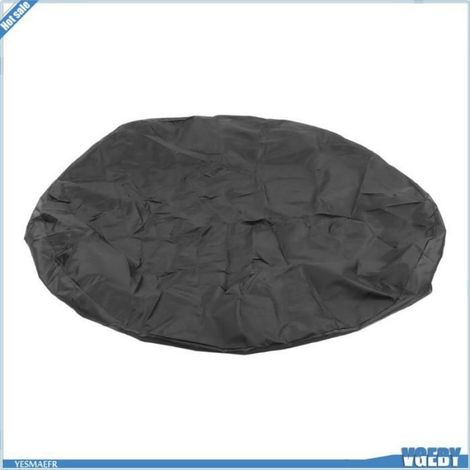Ashata Couverture ronde de spa Housse de Protection Imperméable pour, Housse de Piscine Ronde Pliable en Tissu Oxford parfum soin (1/5)
