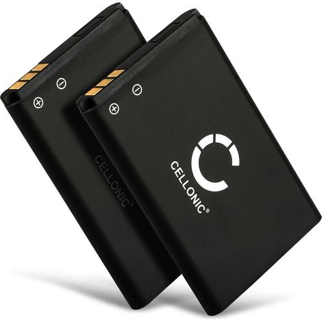 CELLONIC 2x Batterie pour radio compatible avec Nokia 2600, 1110, 1110i, 1100 - (1020mAh, 3.7V) (1/5)