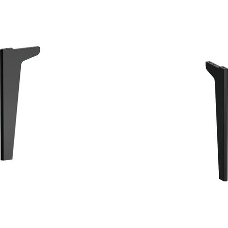 DU Support de socle XViu 243 mm 2 pièces noir mat (1/2)