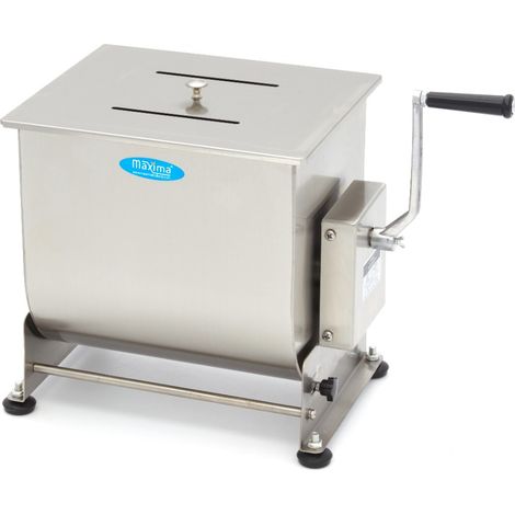 Mélangeur Á Viande - 30 L - 25 kg Viande - Bol Basculant - Manuel - Maxima